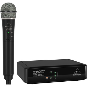 Behringer ULTRALINK ULM300MIC 2.4 GHz Wireless Microphone System (Single-Channel, 1 Mic)