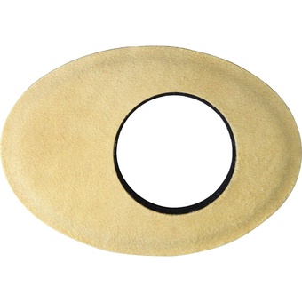 Bluestar Oval Extra Large Viewfinder Eyecushion (Genuine English, Chamois)