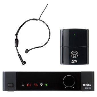 AKG DMS100-HEADSET 2.4ghz Digital Wireless System W/c544l