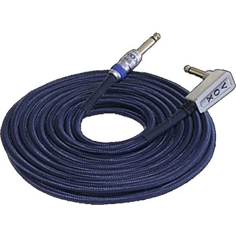 VOX Class A Bass Guitar Cable (13', Blue)