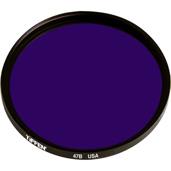 Tiffen 77mm Deep Blue 47B Color Balancing Filter