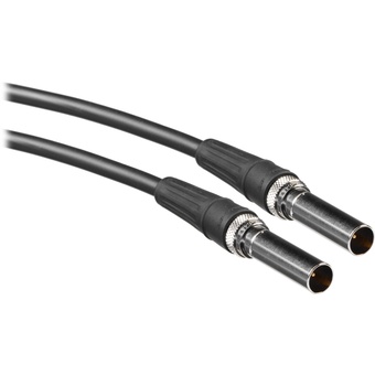 Canare Video Patch Cable - 6 ft (Black)