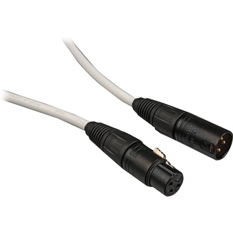 Canare L-4E6S Star Quad XLRM to XLRF Microphone Cable - 50' (White)