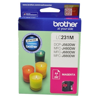 Brother LC231M Magenta Ink Cartridge