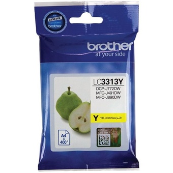 Brother LC3313Y Yellow Ink Cartridge High Yield