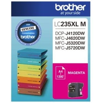 Brother LC235XLM Magenta High Yield Ink Cartridge