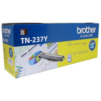 Brother TN-237Y Yellow High Yield Toner Cartridge