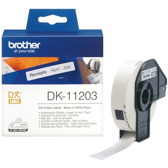 Brother DK11203 400 Multi-Purpose Address Labels 17mm x 87mm