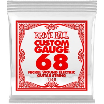 Ernie Ball .068 Nickel Wound Electric Guitar String