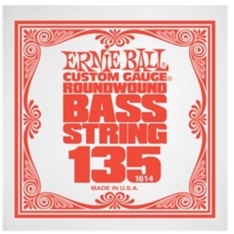 Ernie Ball .135 Nickel Wound Electric Bass String Single