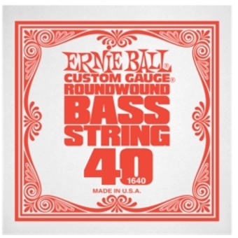 Ernie Ball .40 Nickel Wound Electric Bass String Single