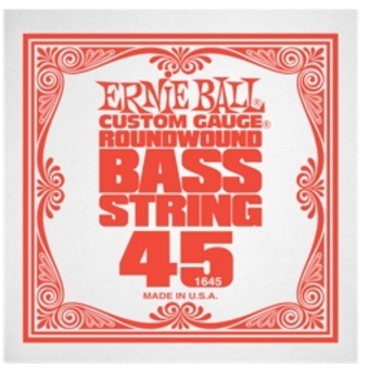 Ernie Ball .45 Nickel Wound Electric Bass String Single