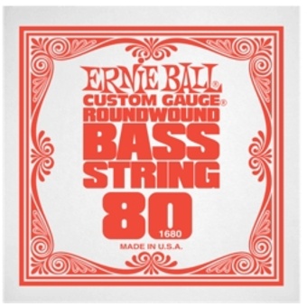Ernie Ball .80 Nickel Wound Electric Bass String Single