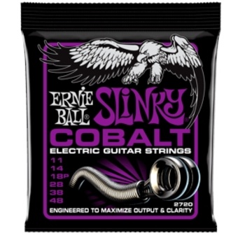 Ernie Ball Power Slinky Cobalt Electric Guitar Strings - 11-48 Gauge