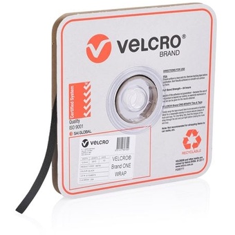 VELCRO One-Wrap 12.5mm Continuous 22.8m Roll
