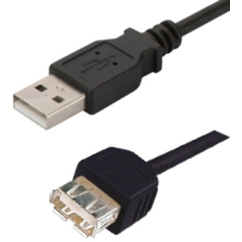 Digitus USB 2.0 Type A (M) to USB Type A (F) Extension Cable 1.8m
