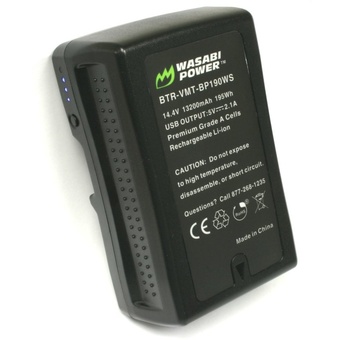 Wasabi Power V-mount Battery (14.4V, 13200MAH, 195WH)