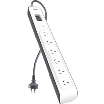 Belkin 6-Outlet Surge Protector (2M Cord)