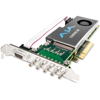 AJA CORVID CRV88-9-S-NC1 Low-Profile 8-Lane PCIe 2.0 Card, 8-In/8-Out