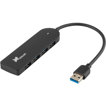 Xcellon 4-Port Slim USB 3.1 Gen 1 Type-A Hub