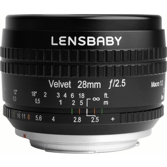 Lensbaby Velvet 28mm f/2.5 Lens for Nikon F