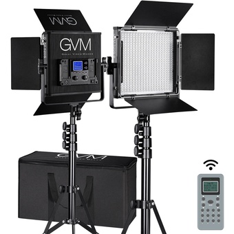 GVM Bi-Colour LED 2-Panel Kit (34cm)
