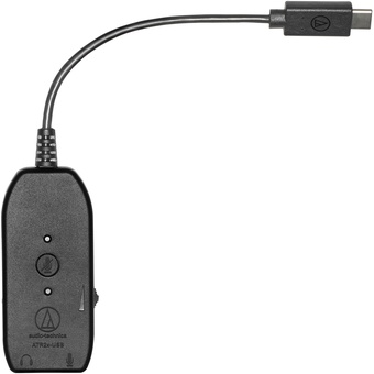 Audio-Technica ATR2x-USB 3.5mm to USB 2.0 Type-C Audio Adapter