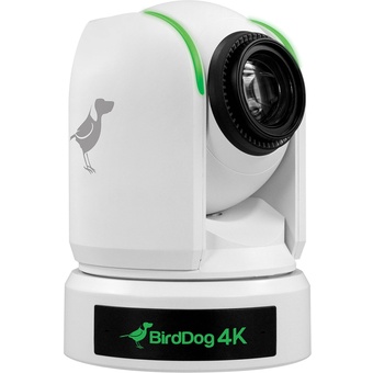 BirdDog P4K UHD 4K PTZ Camera with NDI, HDMI & 6G-SDI Output (White)