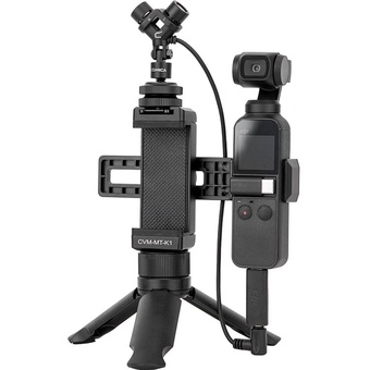 Comica Audio CVM-MT-K1 Camera Mount MS-Stereo Microphone with Monitor Kit for DJI Osmo Pocket