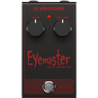 TC Electronic Eyemaster Metal Distortion Pedal for Electric Guitar
