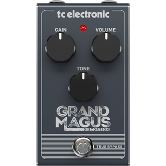 TC Electronic Grand Magus Distortion Pedal for Electric Guitar