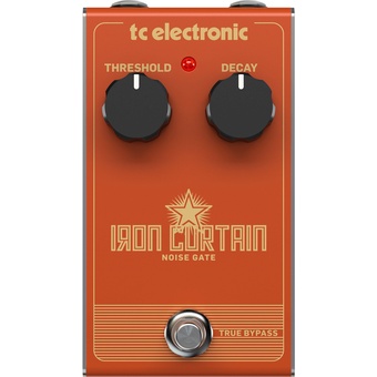 TC Electronic Iron Curtain Noise Gate Pedal for Electric Guitar