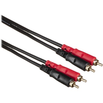 Hosa 2 RCA Male to 2 RCA Male Dual Cable (3m)