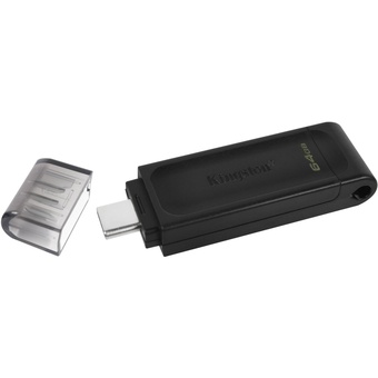 Kingston 64GB DataTraveler 70 USB 3.2 Gen 1 Type-C Flash Drive