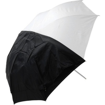 Westcott Optical White Satin Umbrella with Removable Black Cover (1.14m)