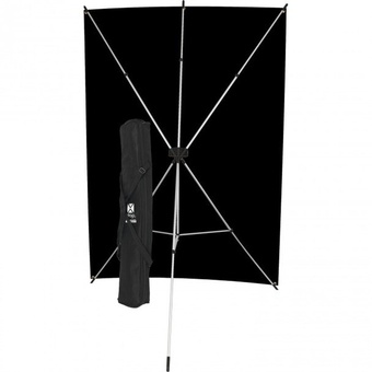 Westcott X-Drop Kit (Black, 1.5 x 2.1 m)