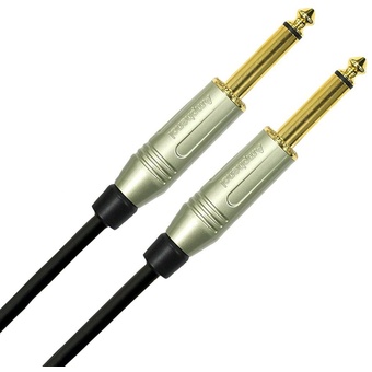 Mogami Silver Series Guitar Patch Cable Straight to Straight (20cm)