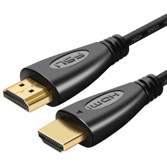 FSU Gold Plated HDMI Cable (10m, Black)