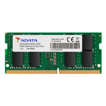 ADATA 32GB DDR4-3200 2048x8 SODIMM