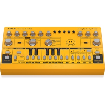 Behringer TD-3-AM Analog Bass Line Synthesizer (Acid Yellow)