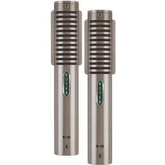 Royer Labs R-121-MP Studio Ribbon Microphones (2.5-Micron, Matched Pair, Nickel)