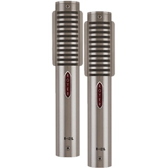 Royer Labs R-121 Live MP Ribbon Microphone (Matched Pair, Nickel)