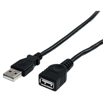 StarTech Black USB 2.0 Extension Cable A to A - M/F (3m)