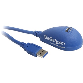 StarTech Male to Female Desktop SuperSpeed USB 3.0 A to A Extension Cable (Blue, 1.5m)
