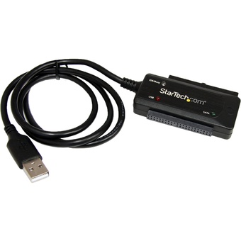 StarTech USB 2.0 to SATA IDE Adapter (Black)