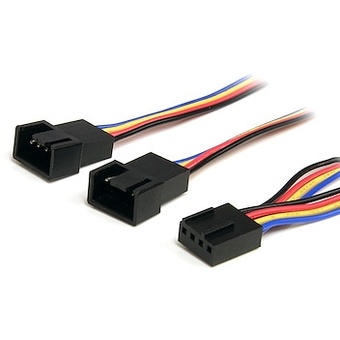 StarTech 4Pin PWM Fan Extension Power Y Cable (30.4cm)