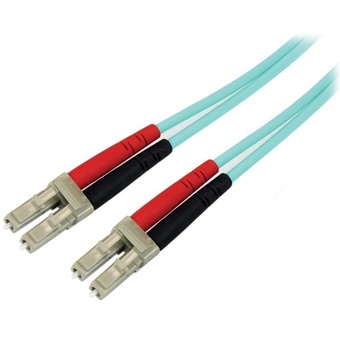 StarTech 10 Gb Multimode 50/125 Duplex LSZH Fiber Patch Cable LC - LC (2m)
