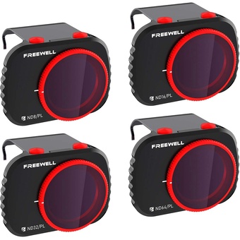 Freewell Bright Day ND/PL Lens Filter Bundle for Mavic Mini Drones (4-Pack)