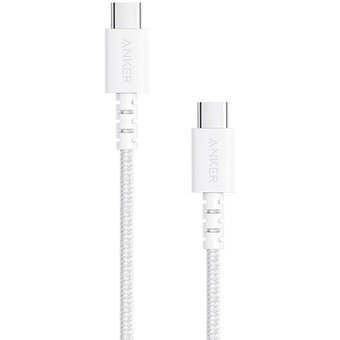 Anker PowerLine Select+  USB-C to USB-C 2.0 (White, 1.8m, Pouch Included)