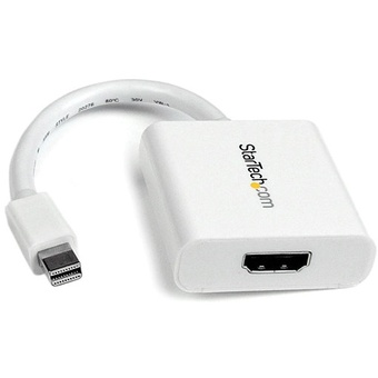 StarTech Mini-DisplayPort to HDMI Video Adapter Converter (White)